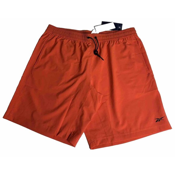 Reebok Men's Standard Workout Ready‎ Training Woven Shorts Dinámico Red Size XL - Picture 5 of 9